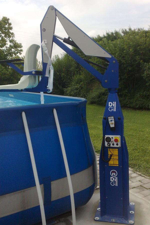 Zwembadlift F100 - Gefixeerd - Afbeelding 4