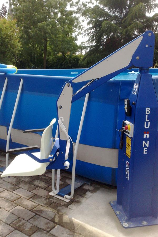 Zwembadlift F100 - Gefixeerd - Afbeelding 2