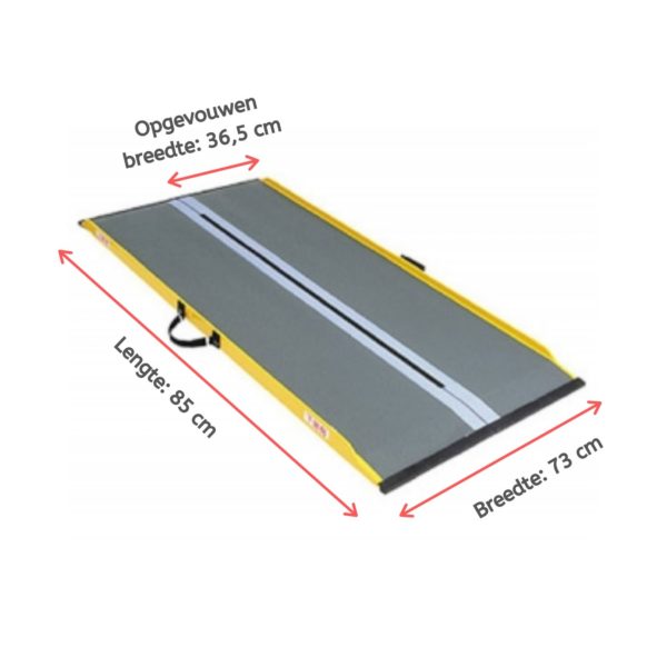 85 cm - Stepless Lite Oprijplaat