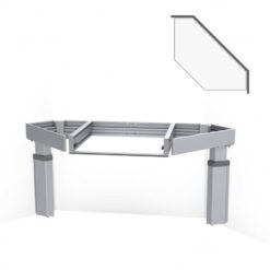 Alternative view of Baselift 6302 Corner - Wand gemonteerd