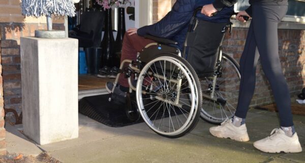 65 mm hoog - Rubberen Drempelhulp - 3-zijdig oprijbaar
