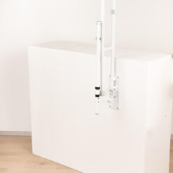 Homecare Toiletbeugel Opklapbaar met Steunvoet – Verstelbare Toiletsteun - Wit - Afbeelding 11