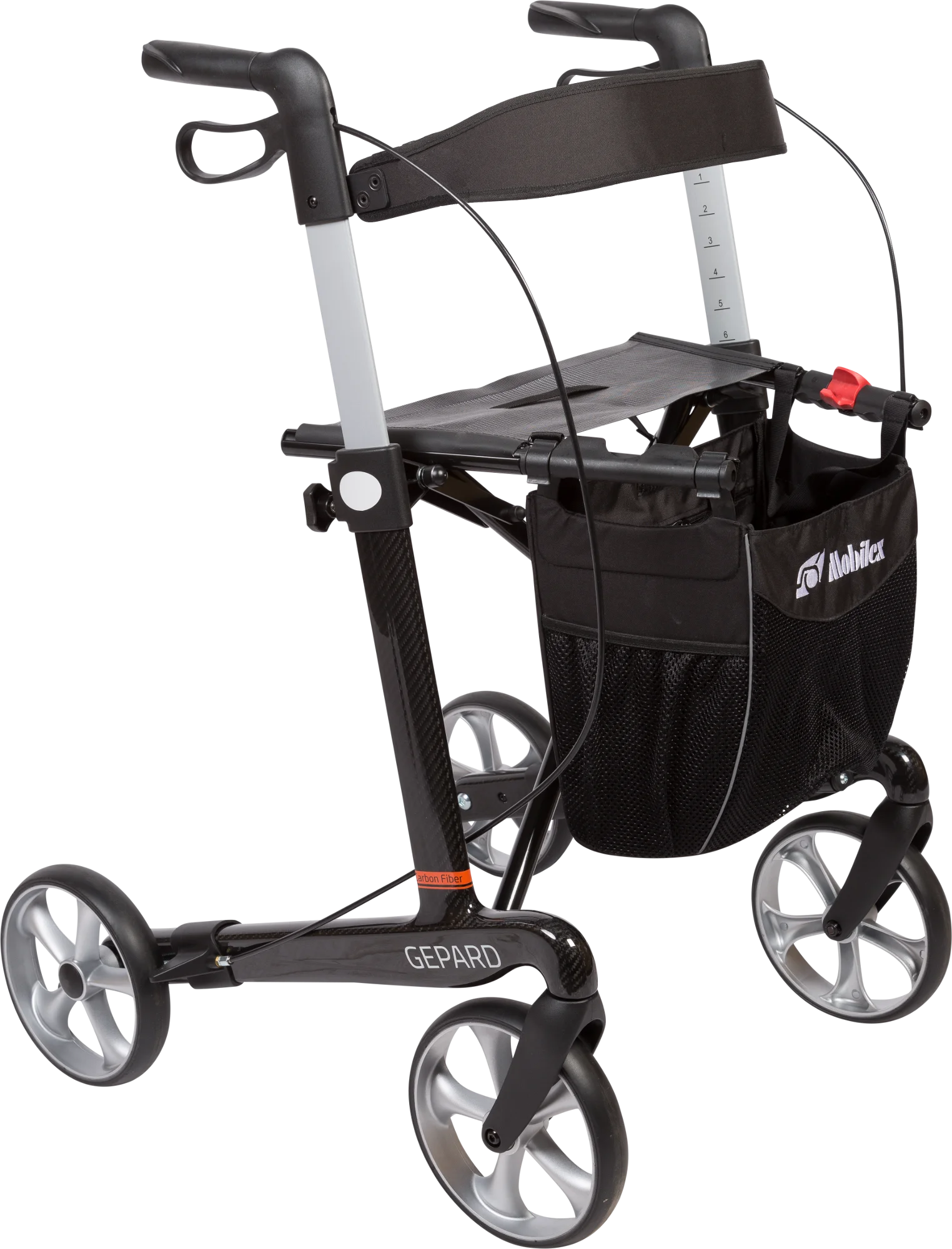 Rollator Gepard - (Carbon) Ultra lichtgewicht - Afbeelding 4