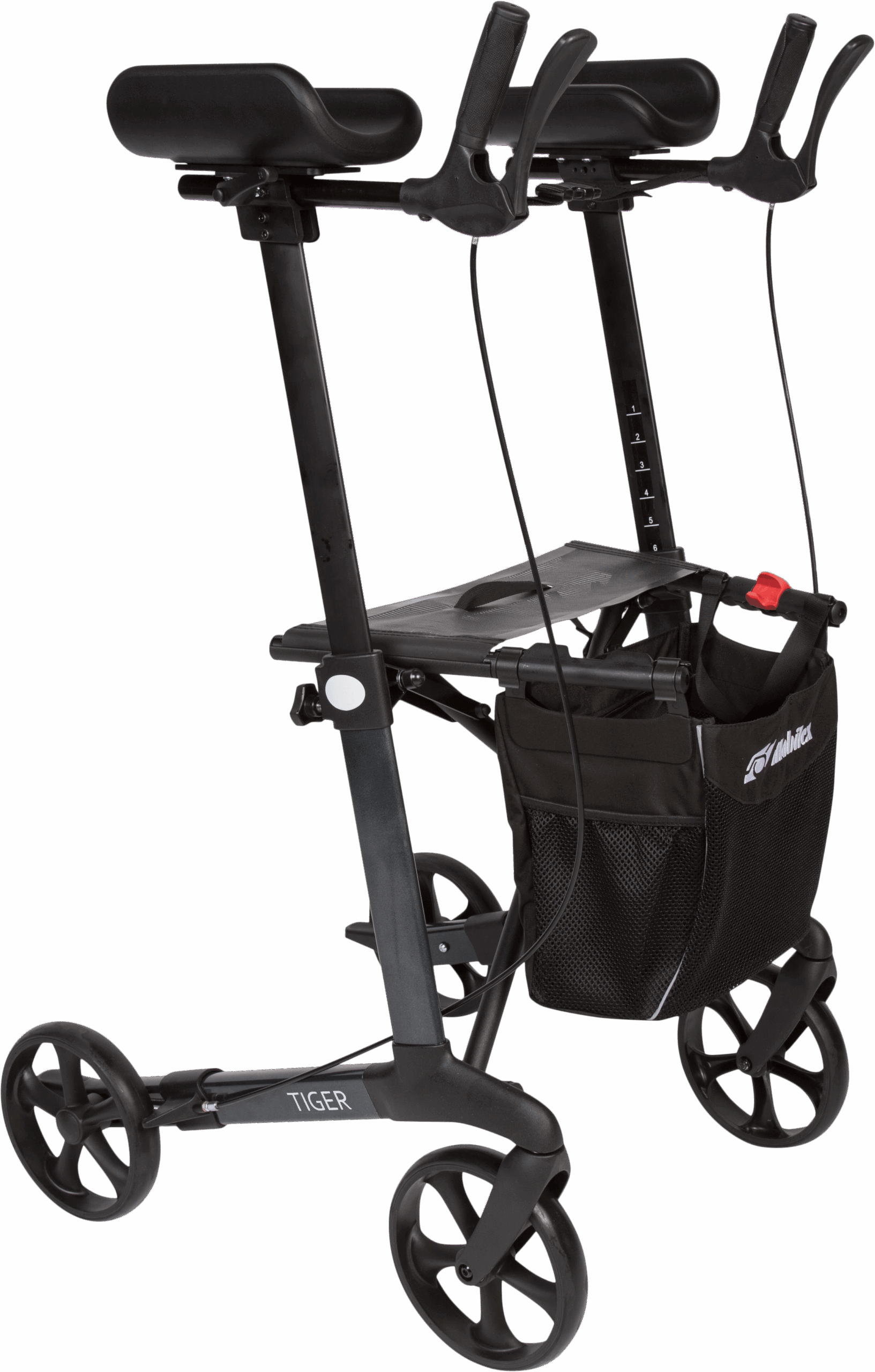 Rollator Tiger - met armsteunen - Afbeelding 13