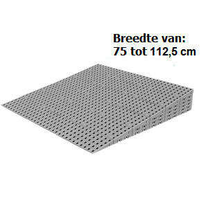 11 t/m 12,6 cm hoog - Drempelhulp 6 Laags