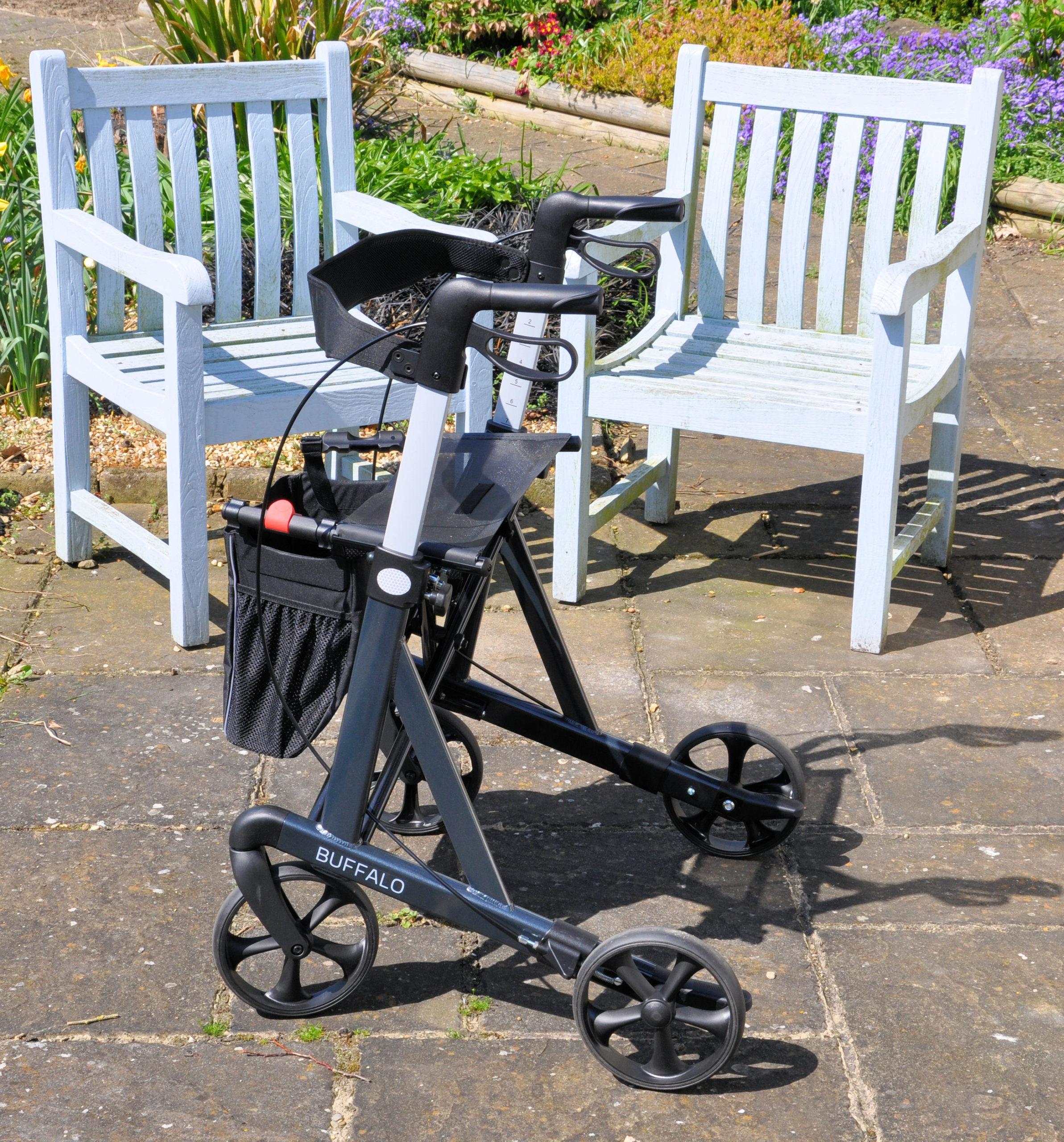 Rollator Buffalo - tot 200 kg - Afbeelding 2