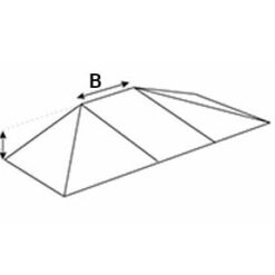 Modulaire hellingbaan - 2 hoeken