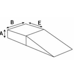 Modulaire hellingbaan - met platform