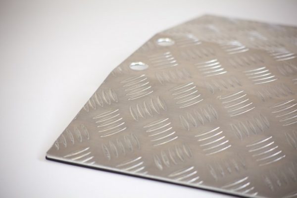 10 cm hoog - Drempelbrug Aluminium