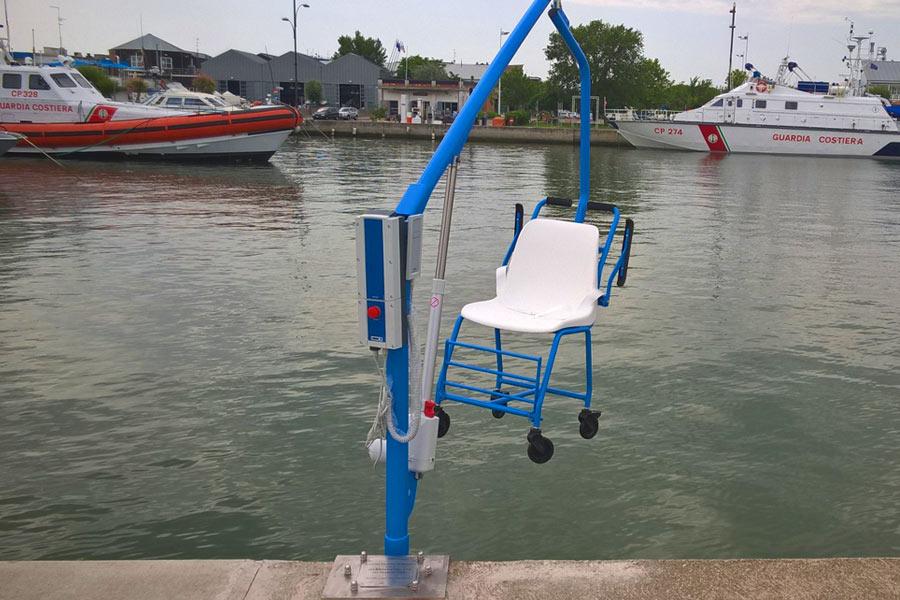 Zwembadlift F145B - Gefixeerd - Afbeelding 4