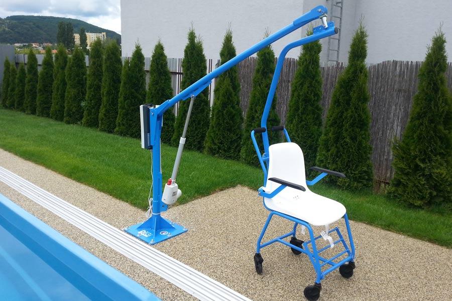 Zwembadlift F145B - Gefixeerd - Afbeelding 3