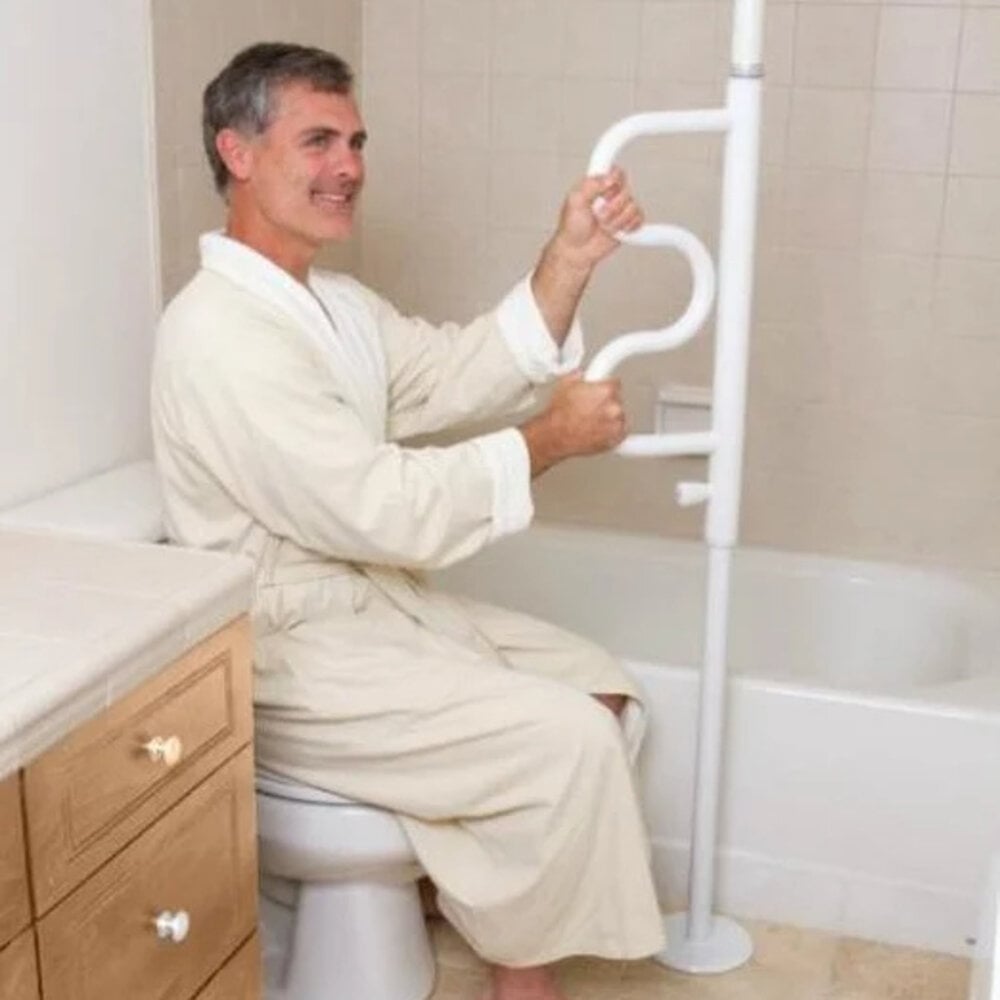 Vloer tot plafond grijppaal