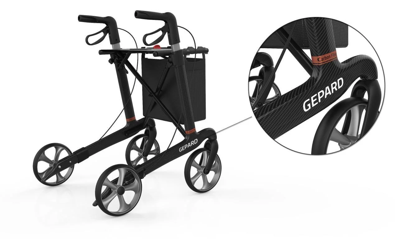 Rollator Gepard - (Carbon) Ultra lichtgewicht - Afbeelding 9