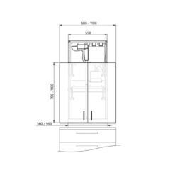Diagonaal Verstelbare Bovenkastlift - Diago - Afbeelding 13