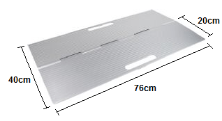 1 tot 5cm - Draagbare drempelhulp