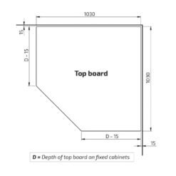 Baselift 6311 Corner - Vloer gemonteerd - Afbeelding 5