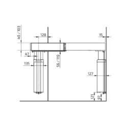 Baselift 6302 Corner - Wand gemonteerd - Afbeelding 7
