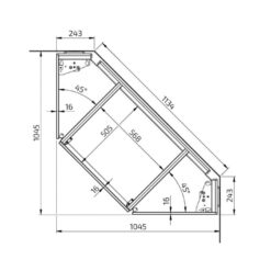 Baselift 6302 Corner - Wand gemonteerd - Afbeelding 6