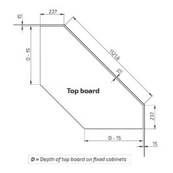 Baselift 6302 Corner - Wand gemonteerd - Afbeelding 5