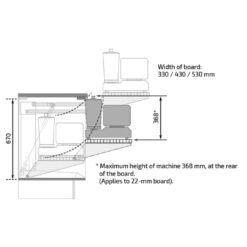 Unilift 870 - Lift voor keukenapparaten - Afbeelding 6