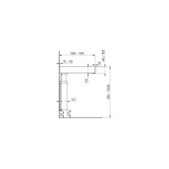 Manulift 6380 - Wand gemonteerd - handmatig - Afbeelding 5