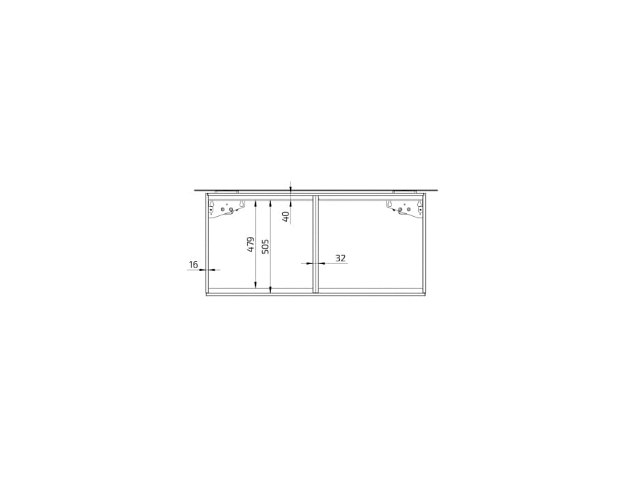 Manulift 6380 - Wand gemonteerd - handmatig - Afbeelding 7