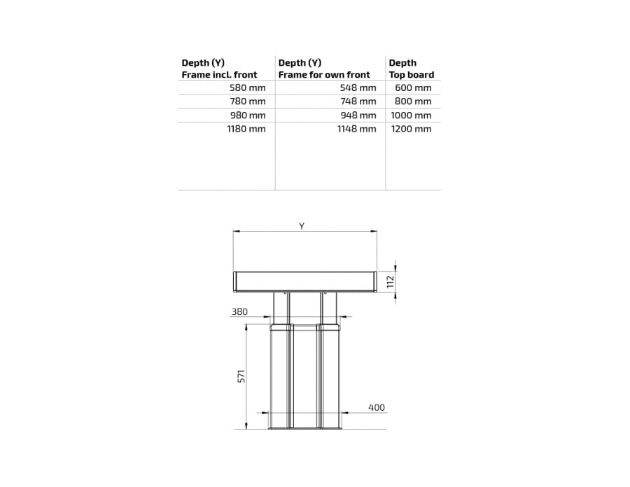 Centerlift 960H - keukeneilandlift - Afbeelding 6
