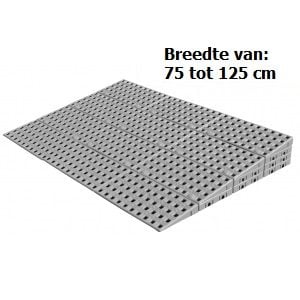 7,4 t/m 9 cm hoog - Drempelhulp 4 Laags