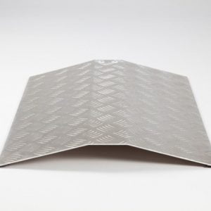 10 cm hoog - Drempelbrug Aluminium