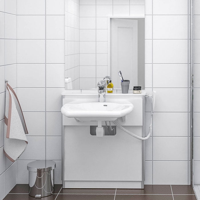 Basicline 415-0 - Elektrische wastafellift - Afbeelding 3
