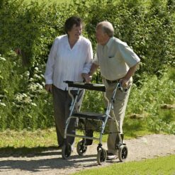 2 In 1 Rollator & transfer stoel - Afbeelding 2