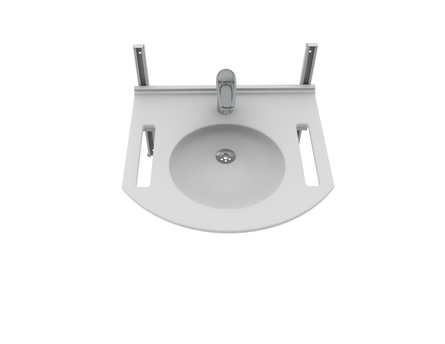 Basicline 403-15 – Handmatige wastafellift - Afbeelding 3