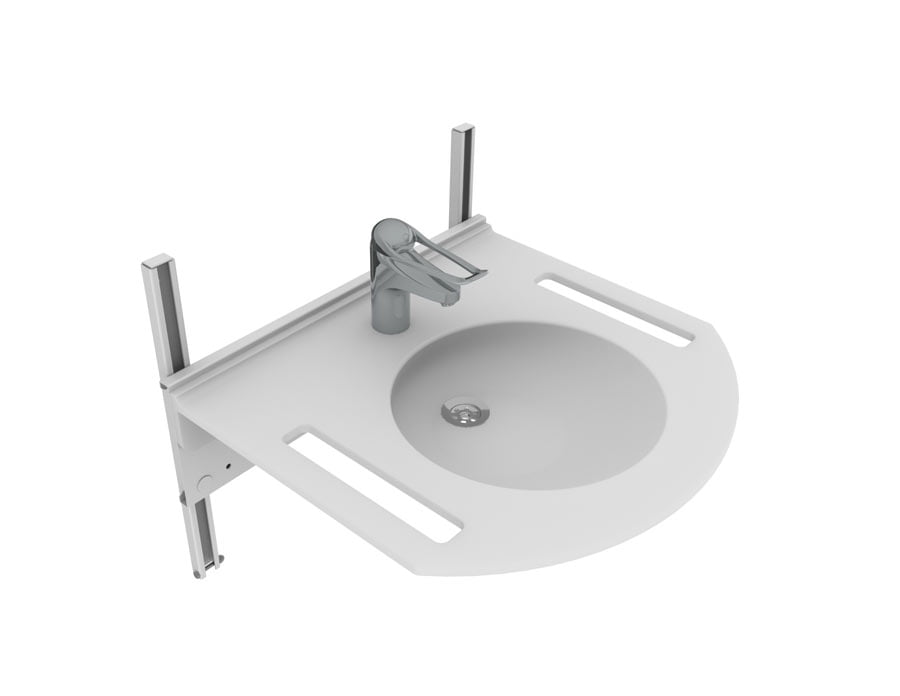 Basicline 403-15 – Handmatige wastafellift - Afbeelding 2