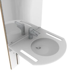 Alternative view of Basicline 401-15 - Handmatige wastafellift