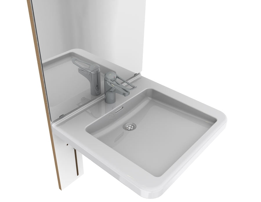 Basicline 401-10 - Handmatige wastafellift - Afbeelding 2