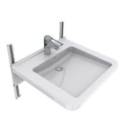 Alternative view of Basicline 403-10 – Handmatige wastafellift