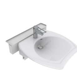 Alternative view of Basicline 406-03 – Handmatige wastafellift