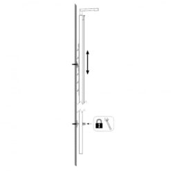 Basicline 401-1 - Handmatige wastafellift - Afbeelding 3