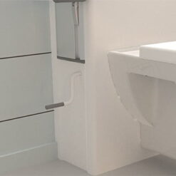Hoog-laag toilet - Achterwand toiletlift (verticaal) | sta op toilet - Afbeelding 5