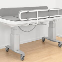 Mobiele douchestretcher / aankleedtafel - op wieltjes - Afbeelding 3