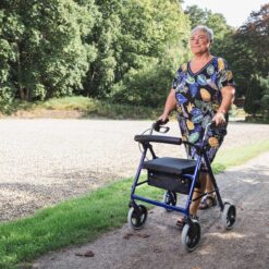 Alternative view of Rollator Impala - Aluminium (binnen en buiten)