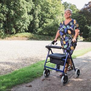 Rollator Impala - Aluminium (binnen en buiten)