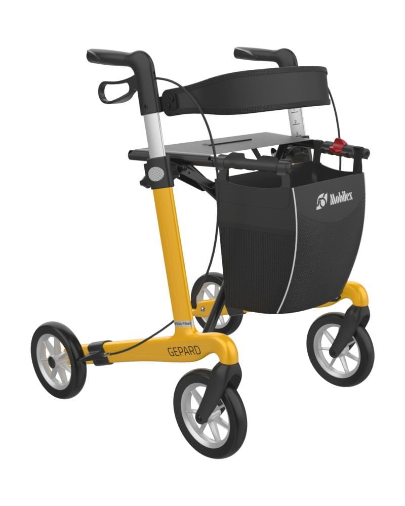Rollator Jaguar - Voor binnenshuis - oranje Rollator Jaguar - Voor binnenshuis - oranje