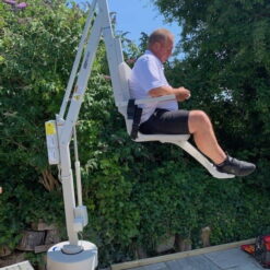 Zwembadlift Splash voor opbouw zwembaden - Afbeelding 4