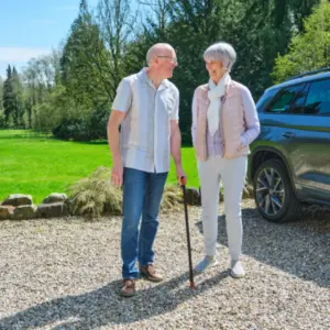 Wandelstok met grijper