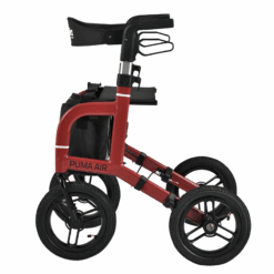Alternative view of Puma Air Rollator Rood