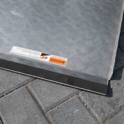 Drempelhulp 7 t/m 15 cm Heavy duty - aluminium - Afbeelding 7
