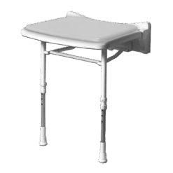 Opklapbaar douchezitje - 46cm breed