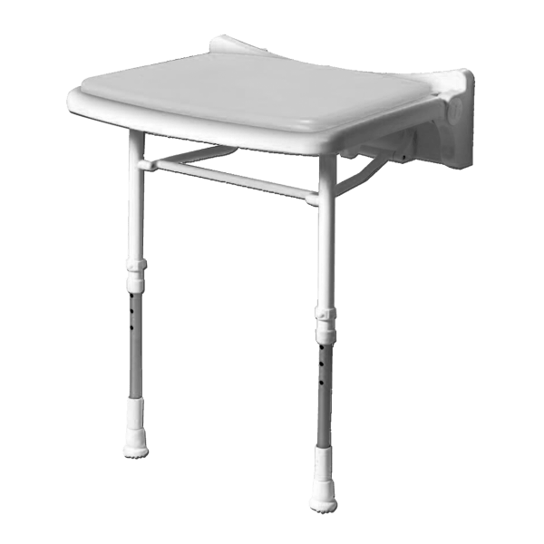 Opklapbaar douchezitje - 46cm breed