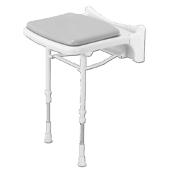 Opklapbare douchezitjes - 38cm breed